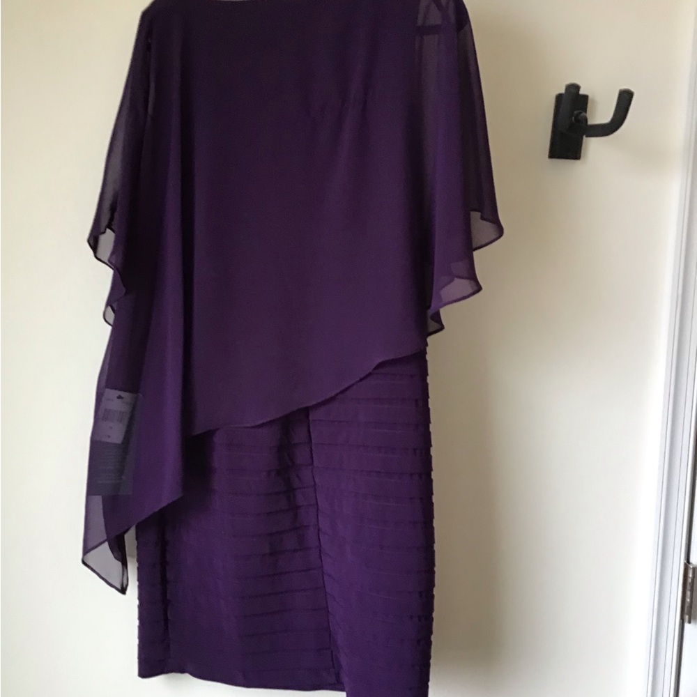 Scarlett Women's Formal Occasion Dress Size 10 Deep Purple
